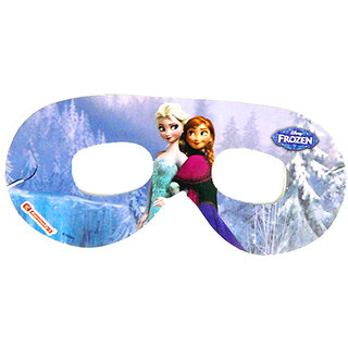                       Frozen paper Eye Mask for costume frozen themed party wear (Pack of 10)                                              