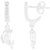 SMYKKER PURE SILVER 925 BABY GIRLS AND GIRLS EARRING JEWELLERY SSP-02
