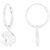 SMYKKER PURE SILVER 925 BABY GIRLS AND GIRLS EARRING JEWELLERY SSP-13