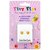 Studex Tiny Tips Gold Plated 4MM Heartlite April Crystal Ear Studs For Kids