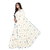 Meia White Chanderi Lace With Blouse Saree