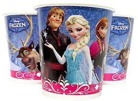 Frozen themed Disposable Paper Cups for theme party table ware (Pack of 10)