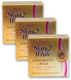 Skinwhite Gold Beauty Cream 30g (no steroids no mercury no side effects) (Pack Of 3, 30g Each)