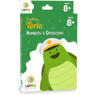 Luma World Educational Flash Cards for Ages 8 and Up Captain Torto