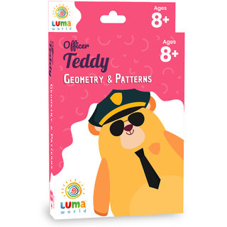 Luma World Educational Flash Cards for Ages 8 and Up Officer Teddy