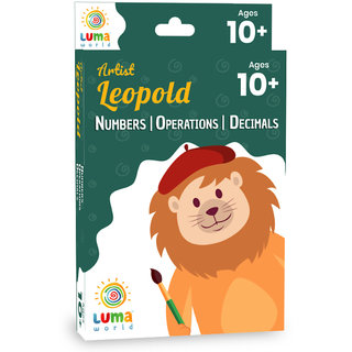 Luma World Educational Flash Cards for Ages 10 and Up Artist Leopold