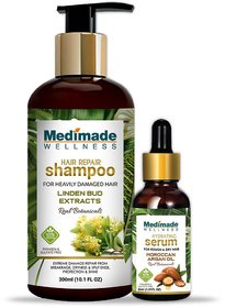 Medimade Hair Repair Shampoo and Hair Growth Serum