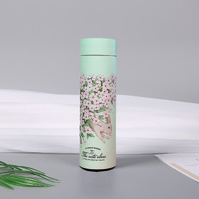 Style Homez ELVES Double Wall Vacuum Insulated Stainless Steel Flask BPA Free Thermos Travel Water Bottle Sipper 480 ml