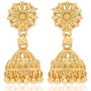 Tradtional 1gm jumkhi gold n micron plated Tradtional 1gm jumkhi gold n micron plated