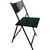 Streetup India Folding Chair for Home and Study Chair (Black) (Black)