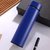 Style Homez DURA, Smart Double Wall Stainless Steel Vacuum Insulated Water Bottle With LED Touch Display, Shade Dark Blu