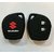 Silicone Key Cover For Maruti Suzuki Swift, Baleno, S-Cross, Ciaz, Dzire, Wagonr, Sx4, Ritz 2B Remote Key (Black)
