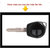 Silicone Key Cover For Maruti Suzuki Swift, Baleno, S-Cross, Ciaz, Dzire, Wagonr, Sx4, Ritz 2B Remote Key (Black)