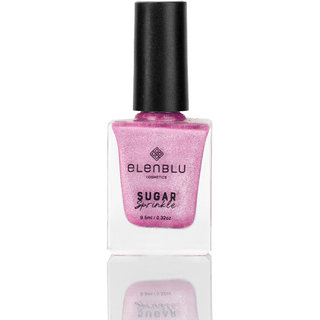                       Elenblu Cosmetics Limelight Matte Chrome Nail Polish (Ballerina Pink) Quick-drying, Long-Lasting Nail Paint For Women                                              
