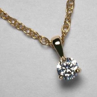 American Diamond Gold Plated Pendant for Women by Jaipur Gemstone American Diamond Gold Plated Pendant for Women by Jaipur Gemstone