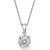 Lab Certified Original American Diamond  silver Pendant for Women by Jaipur Gemstone