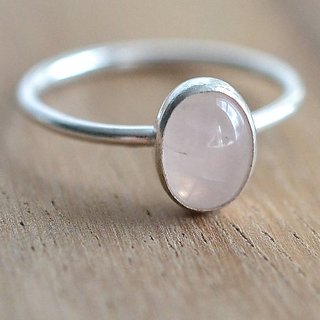                       Natural Lab Certified 5 carat 100% Original rose quartz  Ring for unisex by JAIPUR GEMSTONE                                              