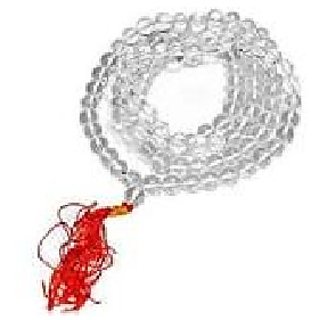 Jaipur Gemstone Stone Sphatik Beaded Mala for pooja Jaipur Gemstone Stone Sphatik Beaded Mala for pooja