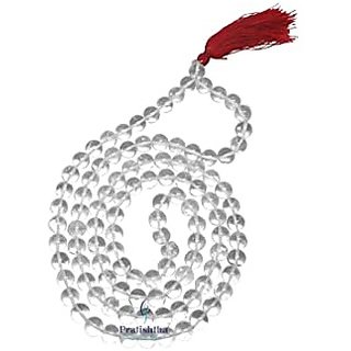 Jaipur Gemstone - Stone Sphatik Mala for pooja Jaipur Gemstone - Stone Sphatik Mala for pooja