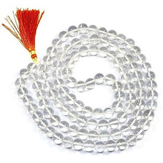 Sphatik Stone Mala For Men and Women by Jaipur Gemstone