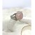 Natural rose quartz Stone 5 Ratti Gemstone Silver Ring Original Lab Certified by JAIPUR GEMSTONE