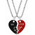 M Men Style Lock And Key Couple Locket with 2 chain His And Her Pendant For Men And Women