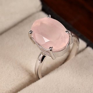 Rose quartz ring price deals