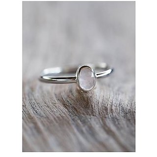                       Natural Lab Certified 6.5 carat 100% Original rose quartz  Ring for unisex by JAIPUR GEMSTONE                                              