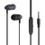 Universal Earphone Compatible with Mic for All Smartphone and  Deep Bass 3.5mm Jack
