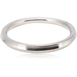 KESAR ZEMS Stainless Steel Kada White Bracelet for Men-A (Size2.9 Inch) KESAR ZEMS Stainless Steel Kada White Bracelet for Men-A (Size2.9 Inch)