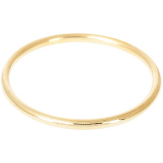 KESAR ZEMS PURE Brass Round Kada For Unisex  (Size2.5 Inche) Golden.