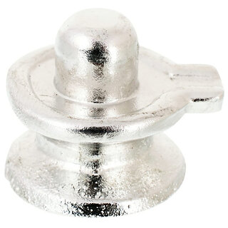 KESAR ZEMS Mercury Lord Shiva's Shivling Idol Parad Idol In (112 Gm) Silver. KESAR ZEMS Mercury Lord Shiva's Shivling Idol Parad Idol In (112 Gm) Silver.