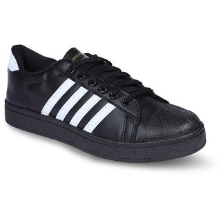 Sparx black sneakers shoes online
