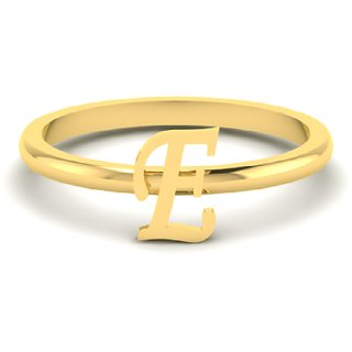                       Alphabet Ring   gold plated for girls and women by JAIPUR GEMSTONE                                              