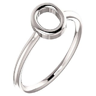                       Ceylonmine - Sterling Silver Alphabet beautiful ring for girls and women                                              