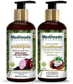 Medimade Red Onion Shampoo and Coconut Milk Conditioner