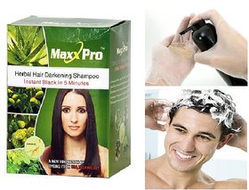 Hair Darkening Shampoo Grey Coverage (Hair Color Maxxpro)