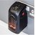 View shoppers Portable Mini Electric Handy Air Heater Warm Fan Blower for Home Office, EU Plug