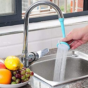 K kudos Silicone Kitchen Faucet Accessories Faucet Nozzle Tap Filter Water-saving Shower Water Rotating Spray Tap Water