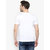 Glito Men's White Round Neck T-shirts