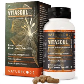Nature Code VitaSoul Capsules  For Vitality, Vigour, Stamina and Energy Booster