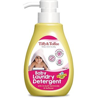 Tiffy & Toffee Plant Based  Anti Bacterial Baby Laundry Detergent with Fabric Softener 200 ml 0-4 Years 