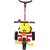 Tiffy & Toffee Smart & Safe Tri-Cycle/ Trike, With Push Handle and Basket (Pink) 1-6 Years 