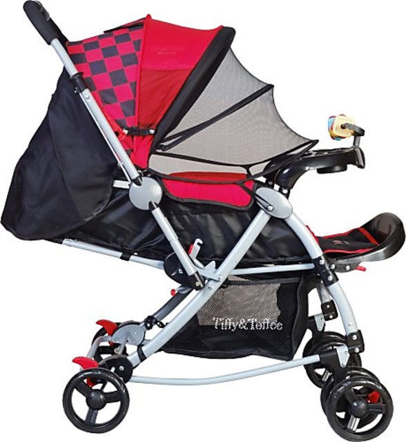 Tiffy & toffee baby 2024 stroller pram with rocker