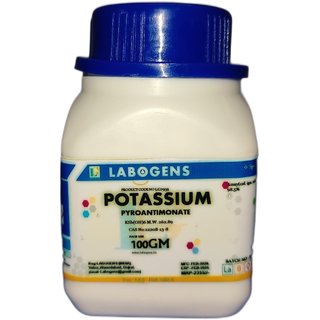                       POTASSIUM PYROANTIMONATE 100gm                                              