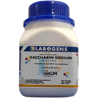                       SACCHARIN SODIUM Extra Pure 100gm                                              