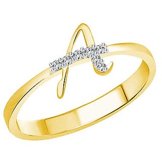 A alphabet in diamond ring online