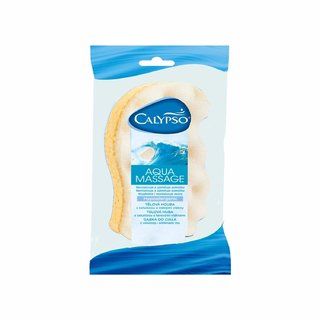                       Calypso Aqua Massage-Dual Action Textured Cellulose Bathing Sponge For Men and women 1 PC assorted colours                                              