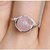 9 ratti Natural rose quartz  Stone Unheated Lab Certified pure Silver Ring by RATAN BAZAAR
