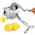 H'ENT Combo of  Steel Lime Hand Squeezer (Silver) and Plastic Fruit Infuser Water Bottle